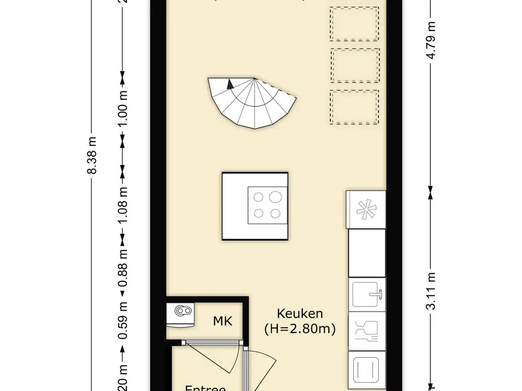 Venkelstraat 25a, BRIELLE