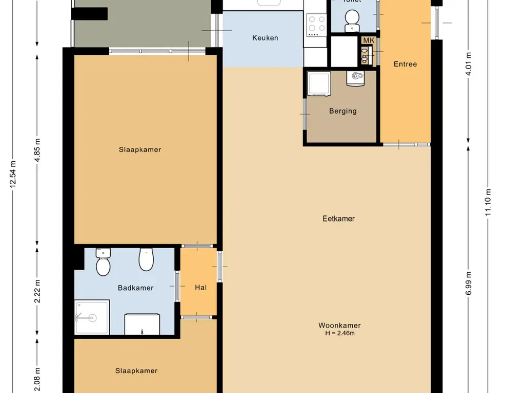 Krammer 32a, BRIELLE