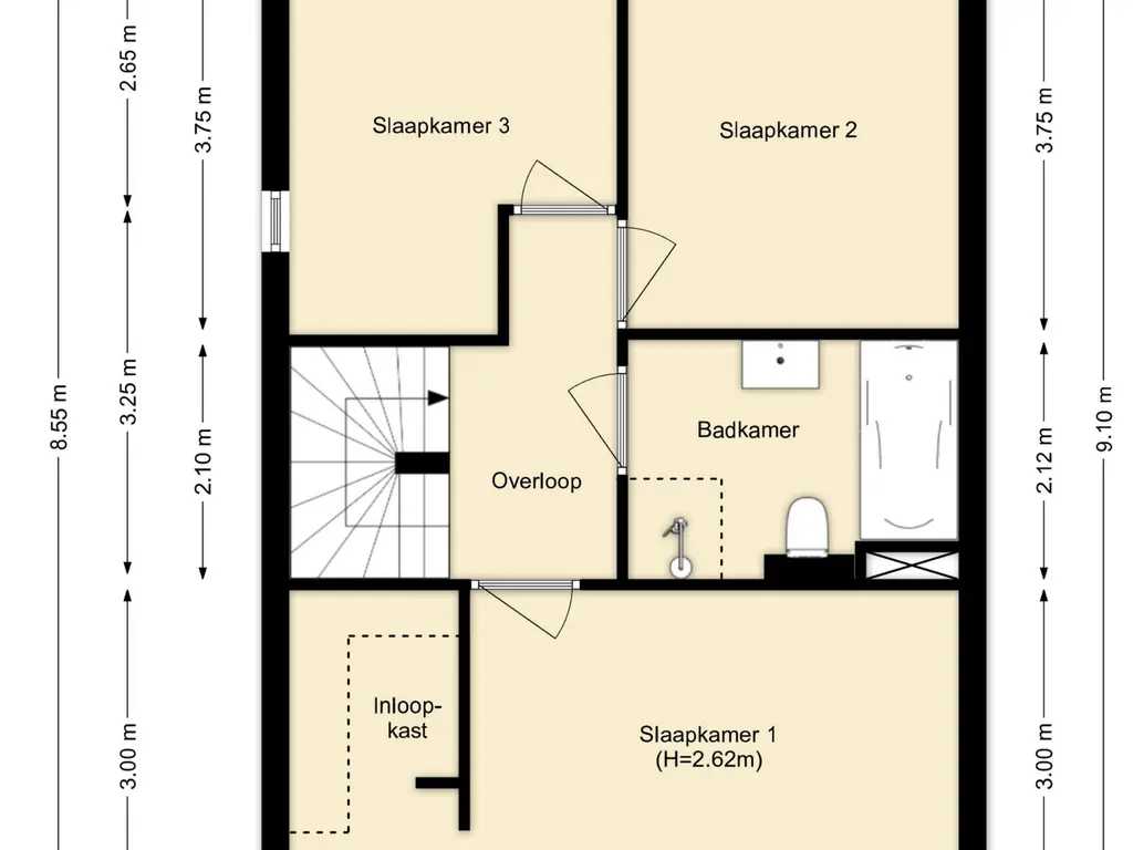 Staaldiep 3, BRIELLE