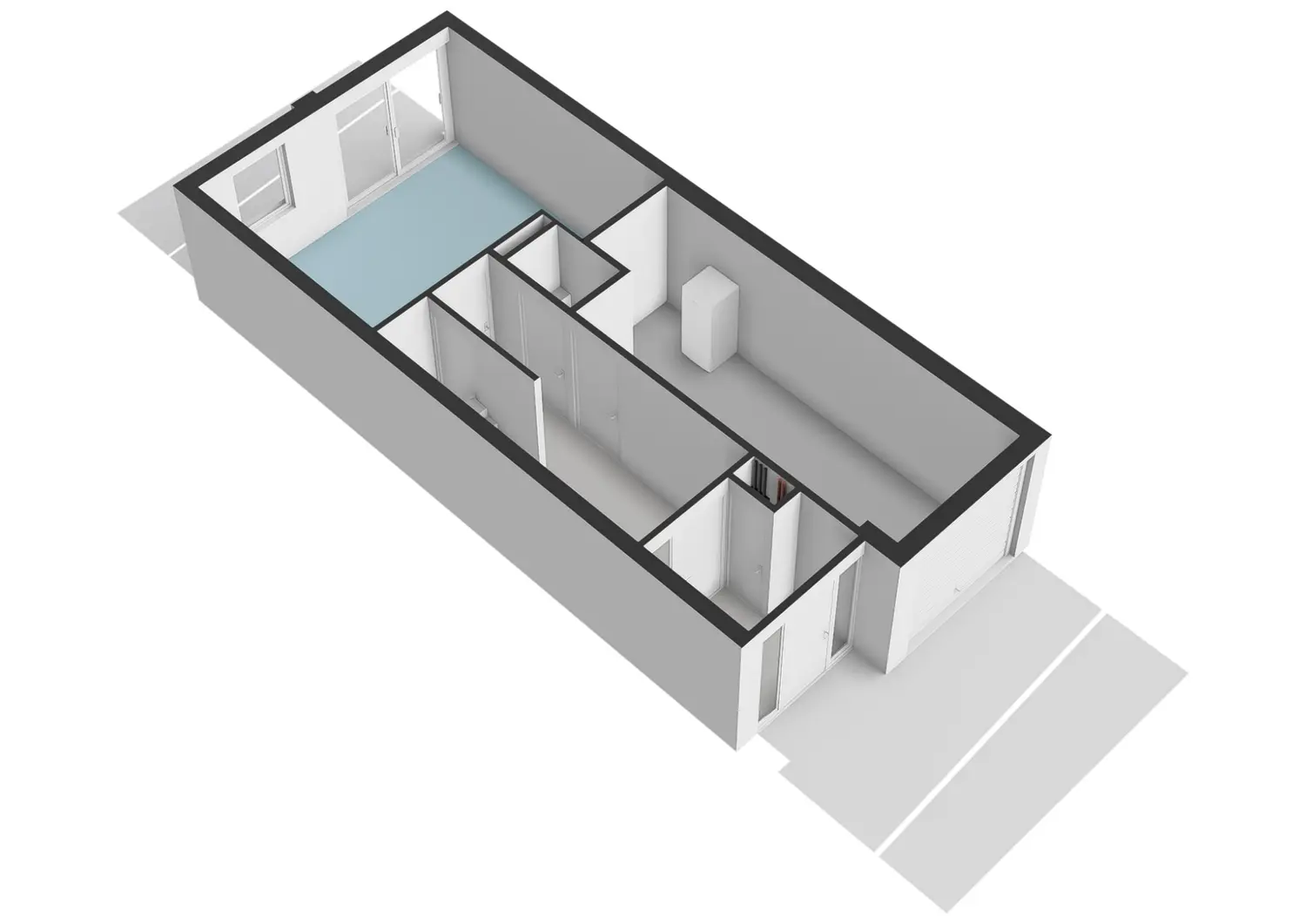 Warande 196, SCHIEDAM plattegrond 8