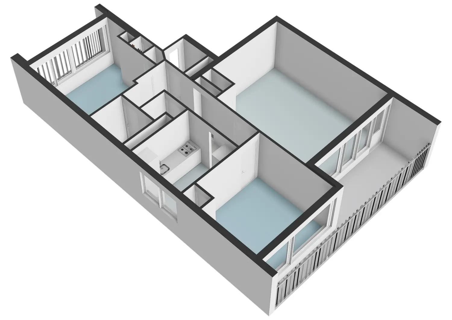 Louis Raemaekersstraat 47, SCHIEDAM plattegrond 2