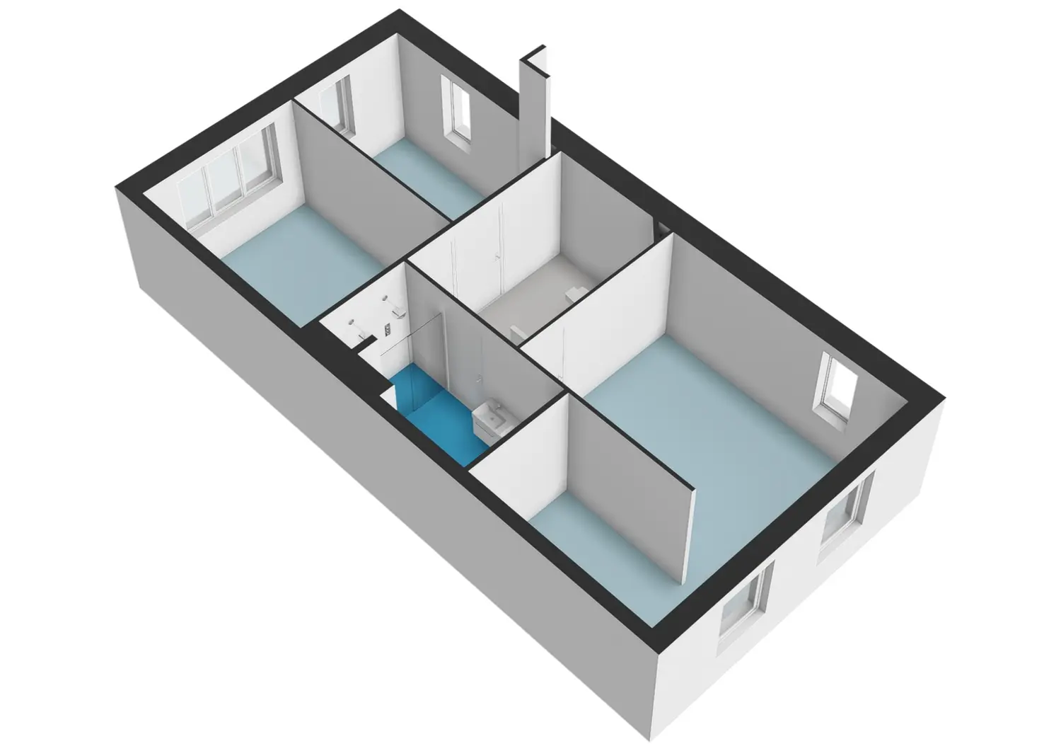 Pieter van den Hoogenbandstraat 38, SCHIEDAM plattegrond 4