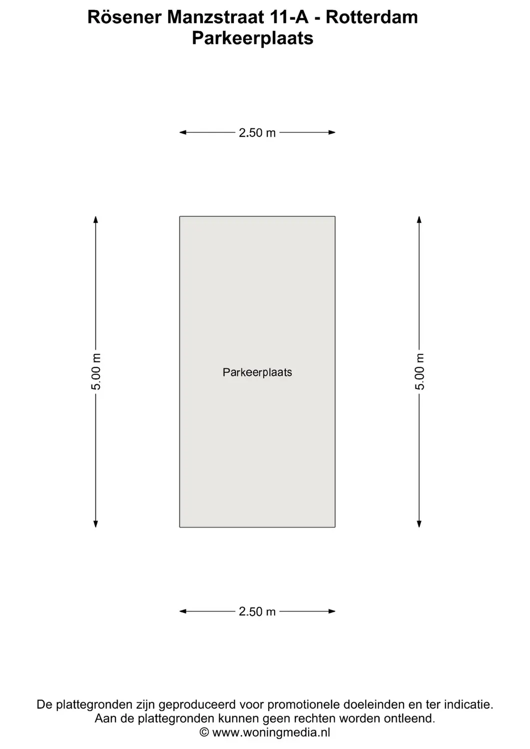 Rösener Manzstraat 11A, ROTTERDAM plattegrond 3