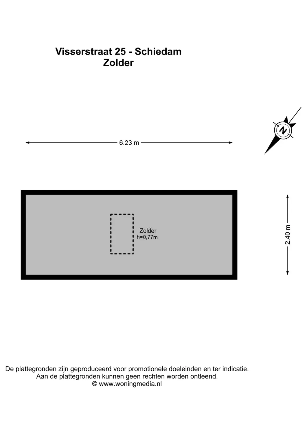 Visserstraat 25, SCHIEDAM plattegrond 6