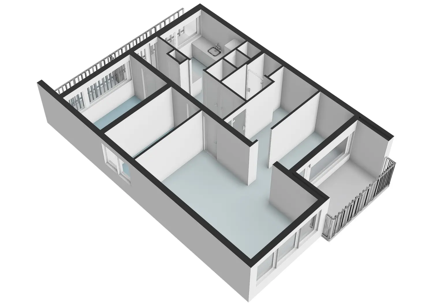 Sem Dresdenplein 145, SCHIEDAM plattegrond 1