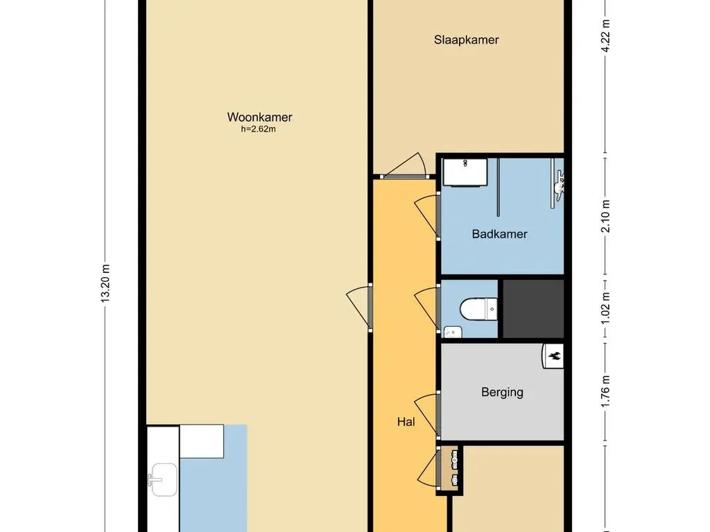 Dr Noletstraat 2D 2, SCHIEDAM