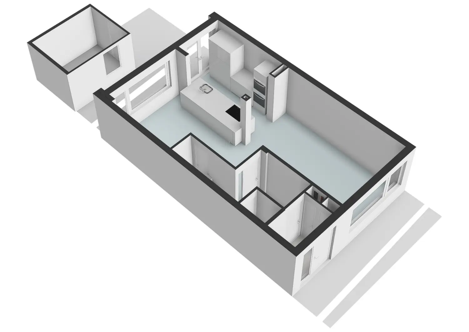 Goudkruid 189, ROTTERDAM plattegrond 7