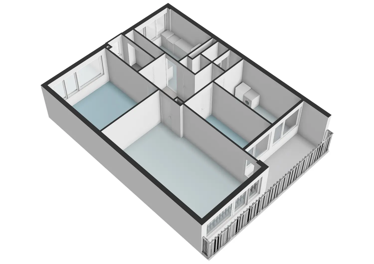 Louis Raemaekersstraat 297, SCHIEDAM plattegrond 2