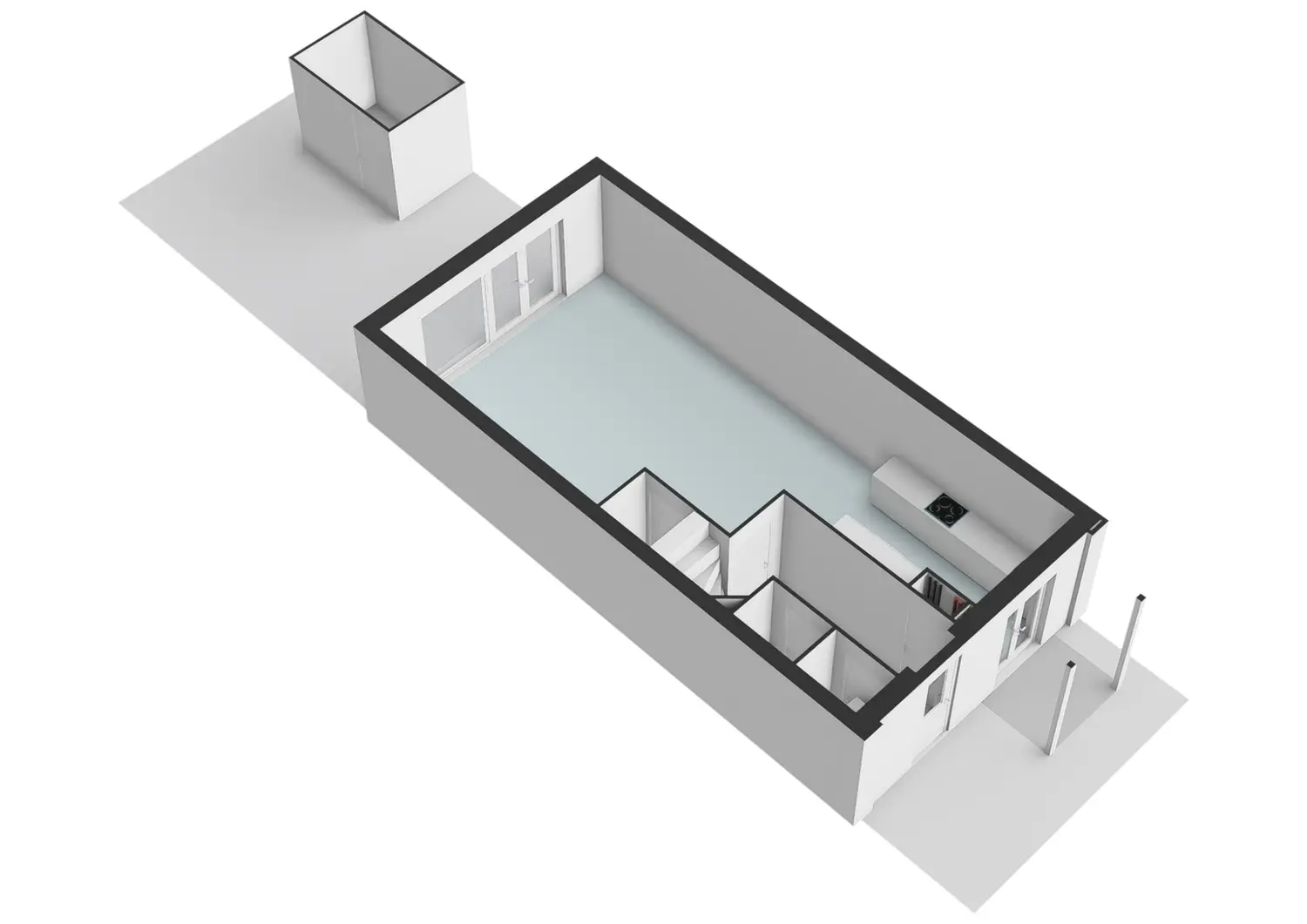 Atletiekbaan 26, VLAARDINGEN plattegrond 1