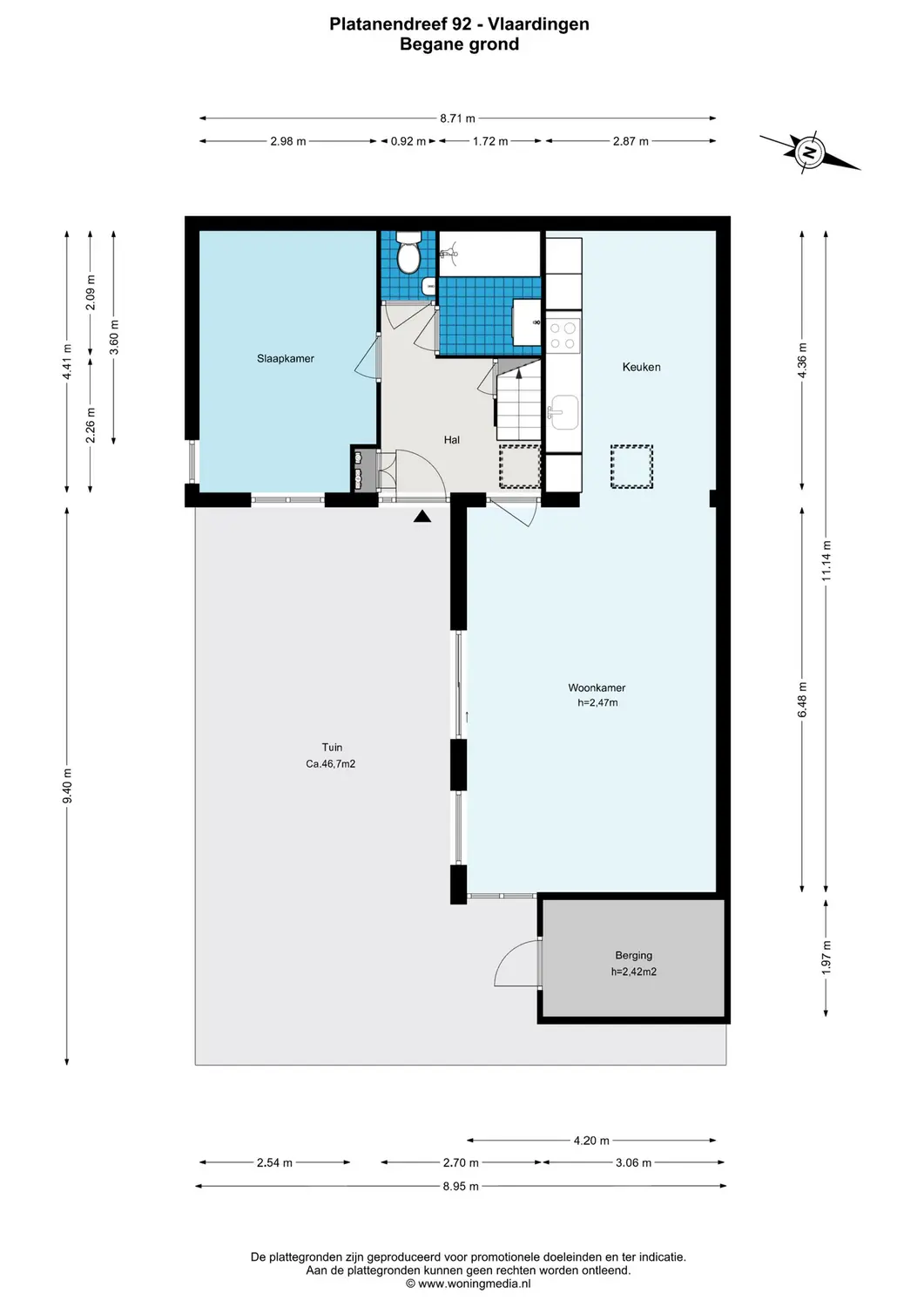 Platanendreef 92, VLAARDINGEN plattegrond 0