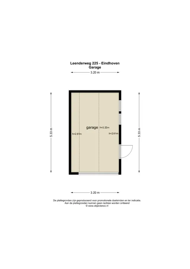 Leenderweg 225, Eindhoven - plattegrond 3