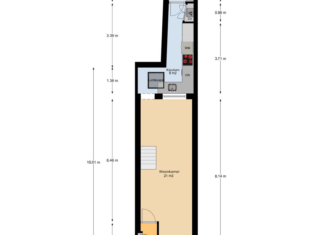 Tussenwoning te koop: Keizerstraat 17, Gouda
