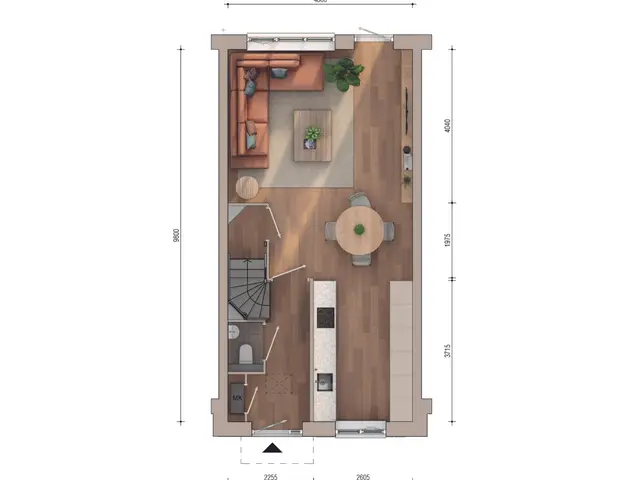 Plattegrond van Familiewoning 