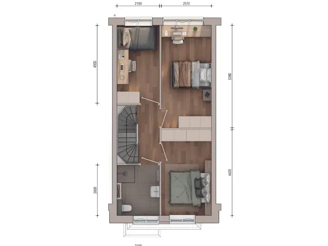 Plattegrond van Familiewoning 
