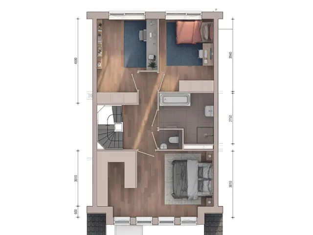 Plattegrond van Herenhuis 