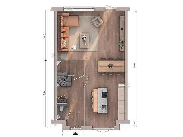 Plattegrond van Herenhuis 