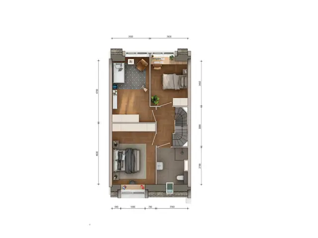 Plattegrond van Herenboerderij 