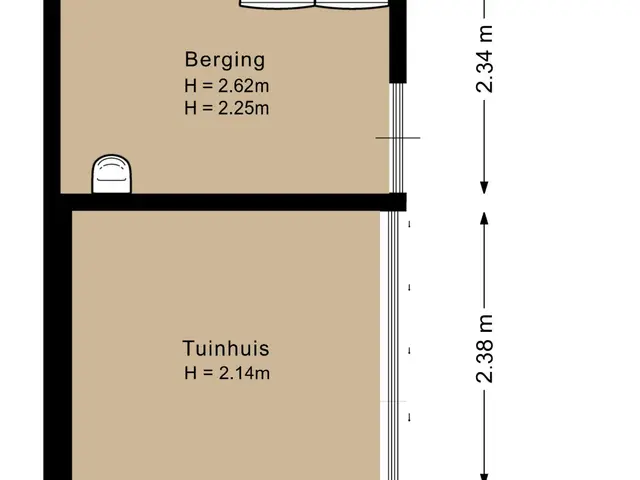 Plattegrond van Rode Kruislaan 25