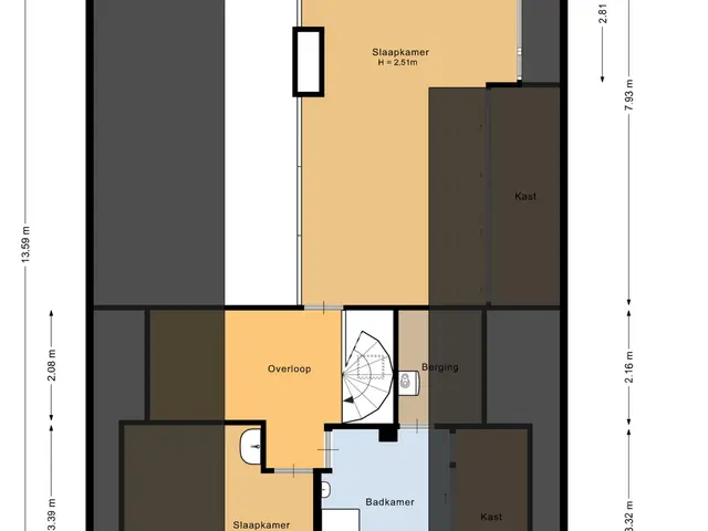 Plattegrond van De Driesprong 4
