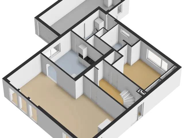 Plattegrond van Geestweg 16