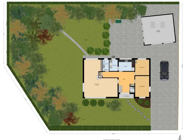 Plattegrond van Emmastraat 10