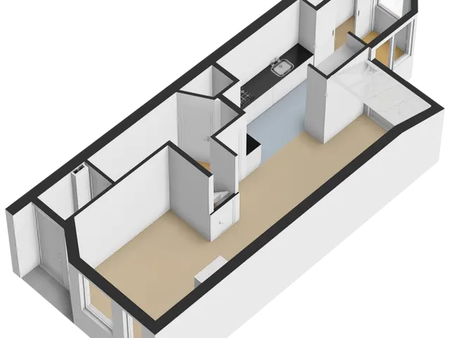Plattegrond van Duiventorenstraat 43
