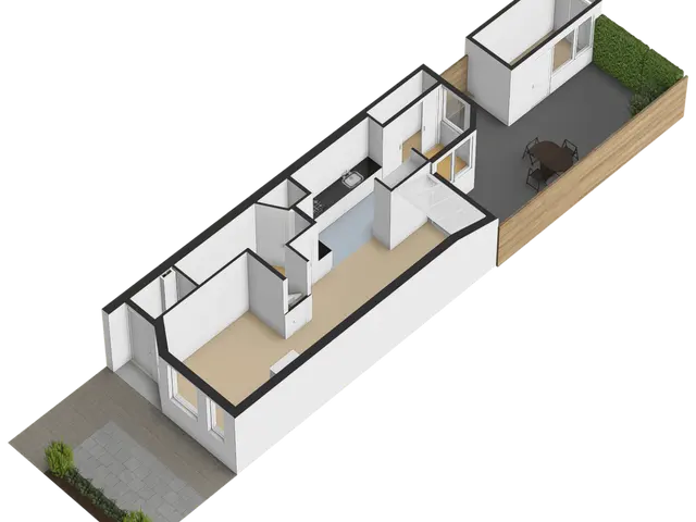 Plattegrond van Duiventorenstraat 43
