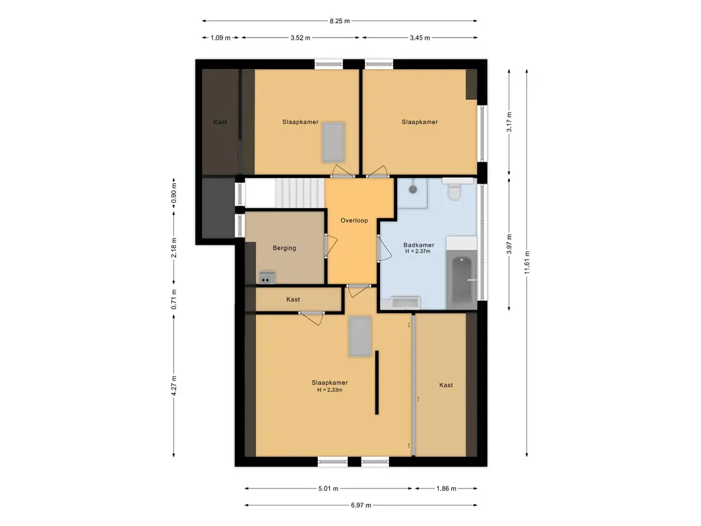Plattegrond 71
