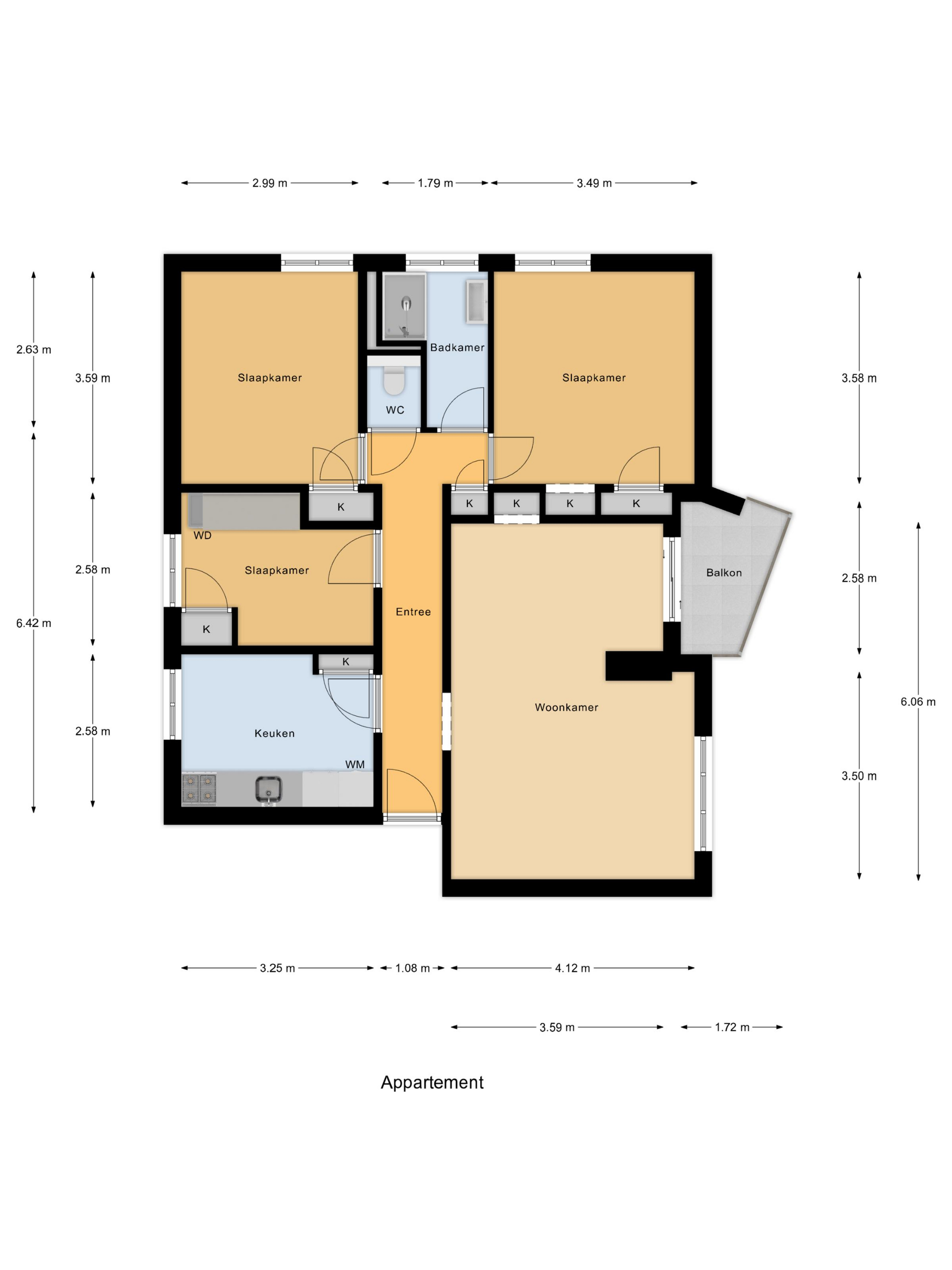 Appartement te koop: Geert Grootestraat 26, 'S-Hertogenbosch