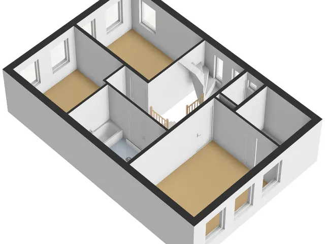 Plattegrond van Etudestraat 7