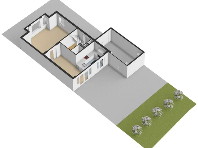 Plattegrond van Etudestraat 7