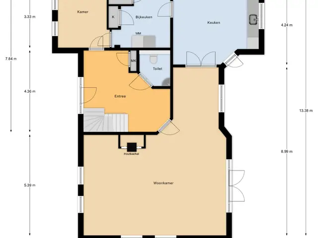 Plattegrond van Oppershof 14