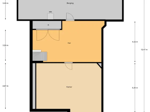 Plattegrond van Oppershof 14