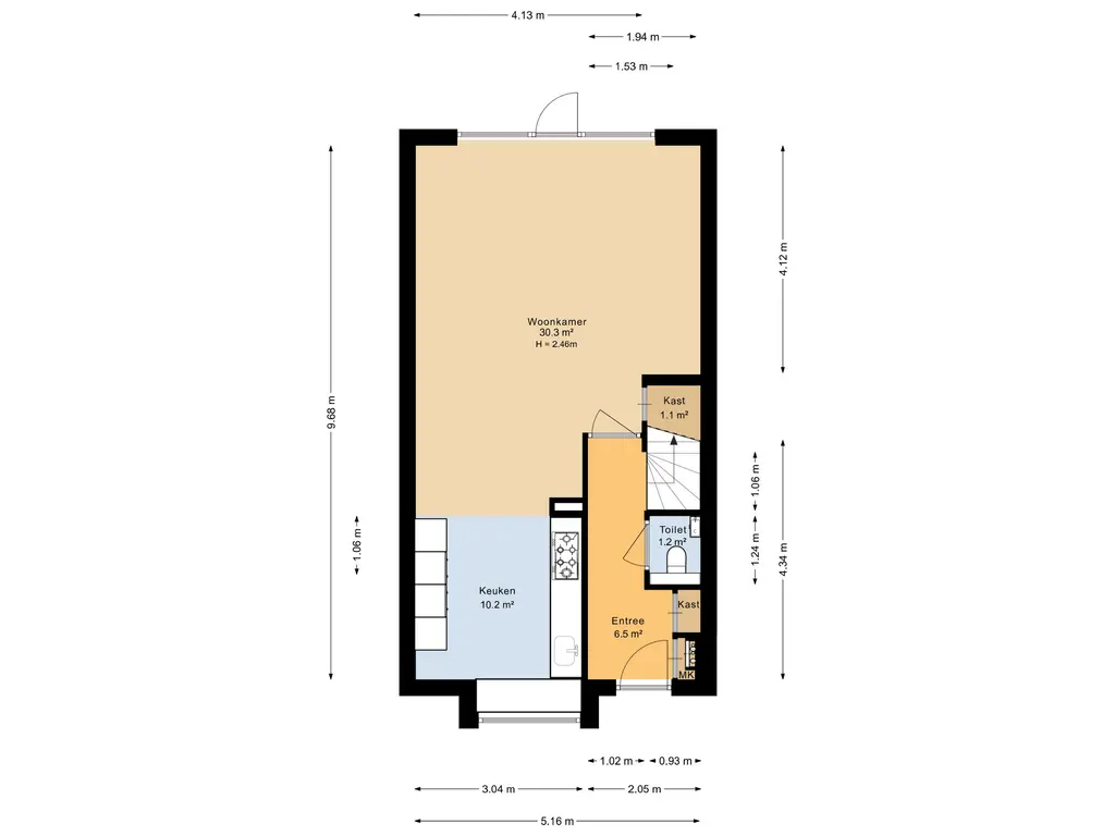 Plattegrond 66
