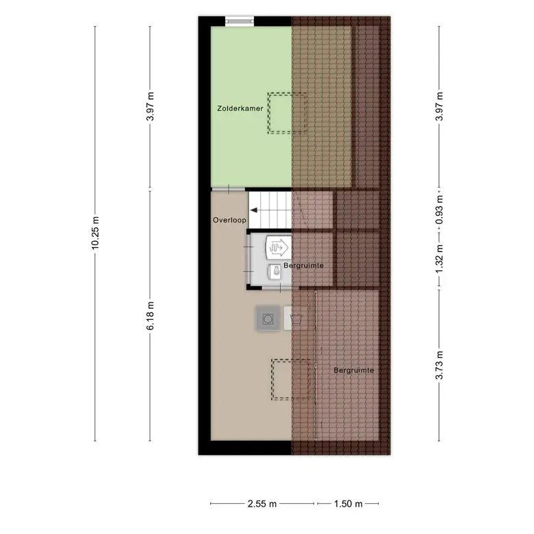 Plattegrond 4 van Marga Klompéstraat 3