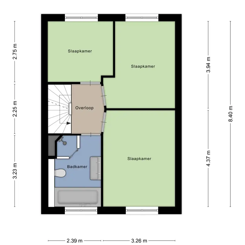 Plattegrond 3 van Buziaulaan 47