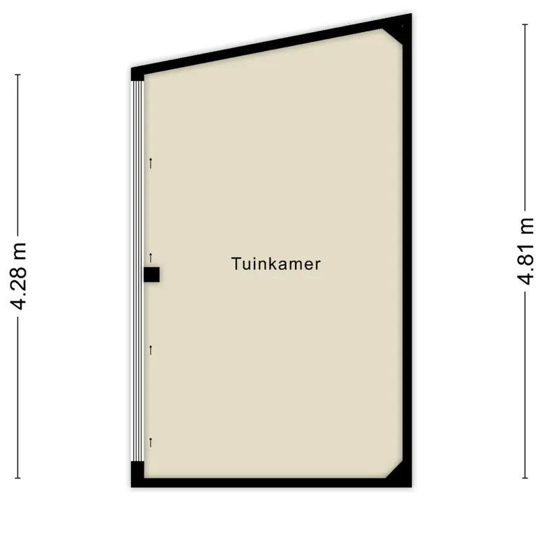 Plattegrond 5 van Munnikenweg 76