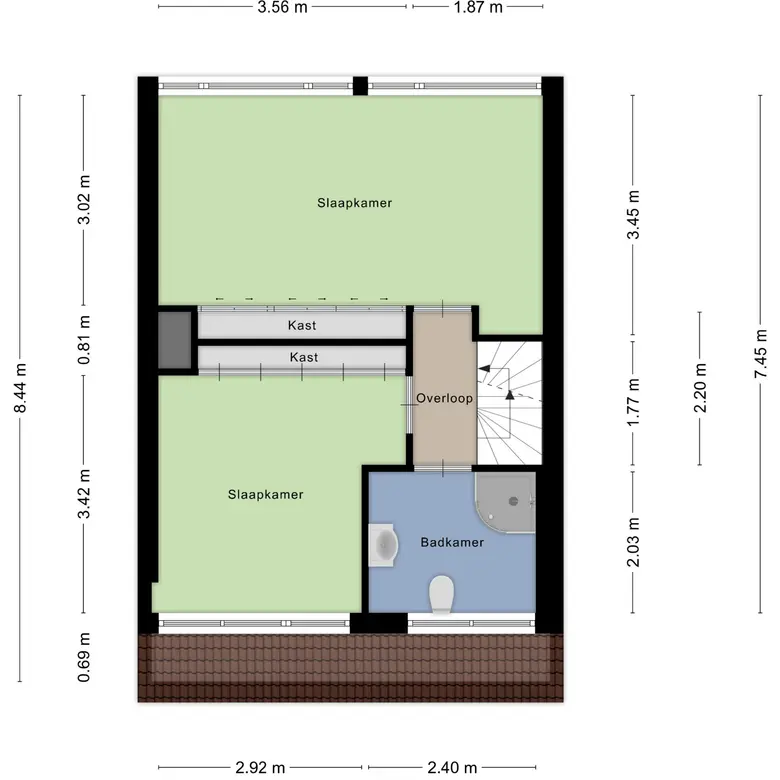 Plattegrond 3 van Goudenregenlaan 53