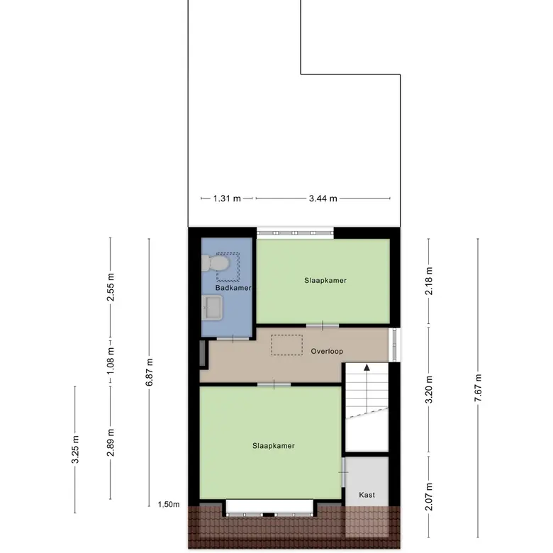 Plattegrond 3 van Stetweg 10