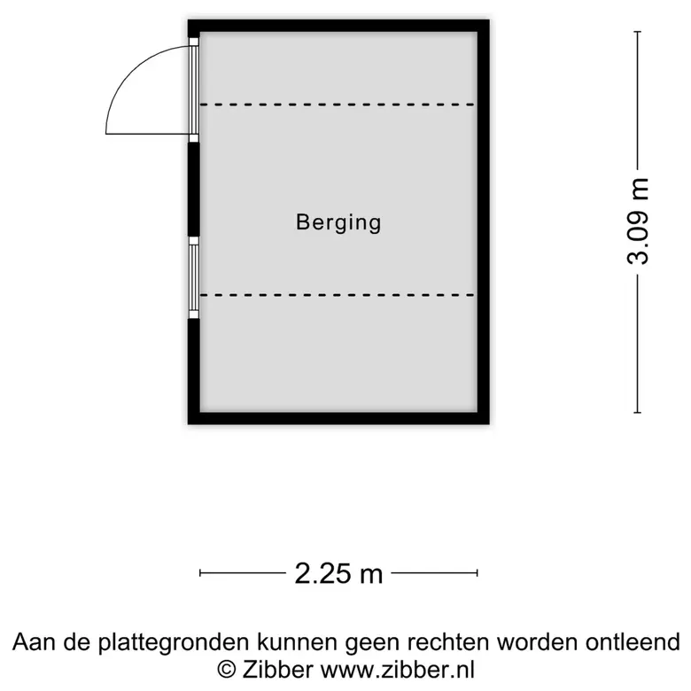 Plattegrond 5 van Bachstraat 5