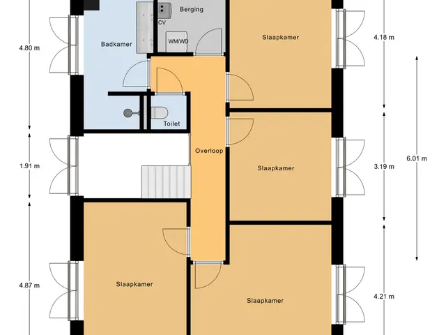 Plattegrond van Bosbeemd 19
