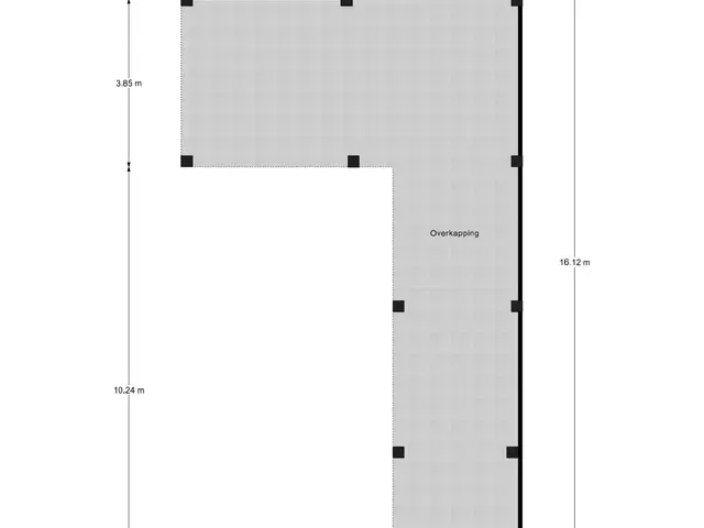 Plattegrond van Hoge Maasdijk 13