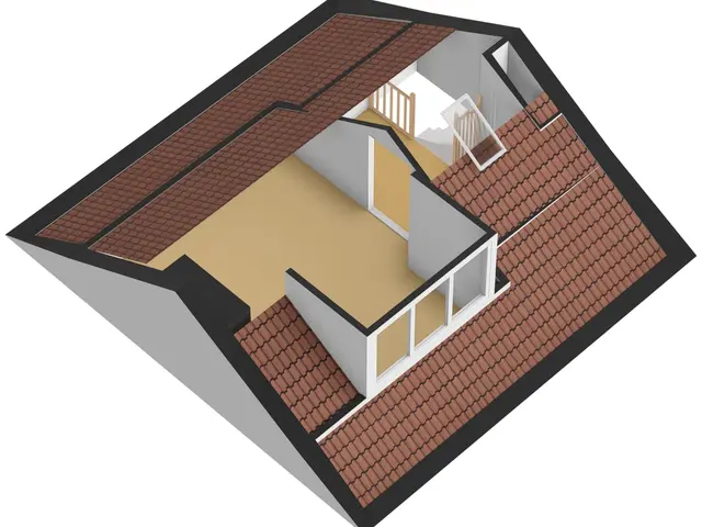 Plattegrond van De Huterstraat 6