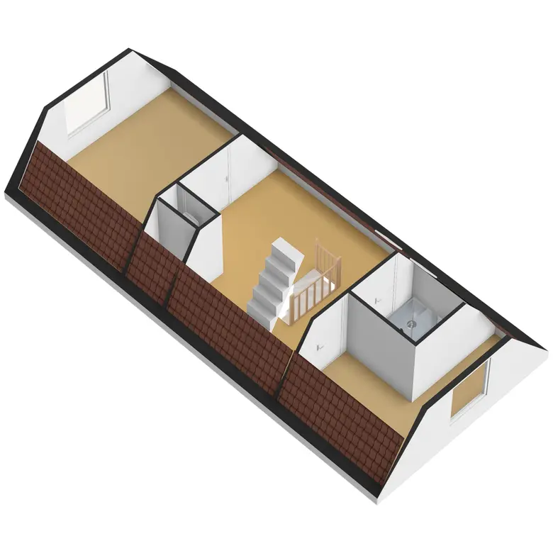 Plattegrond 7 van Westerstraat 158