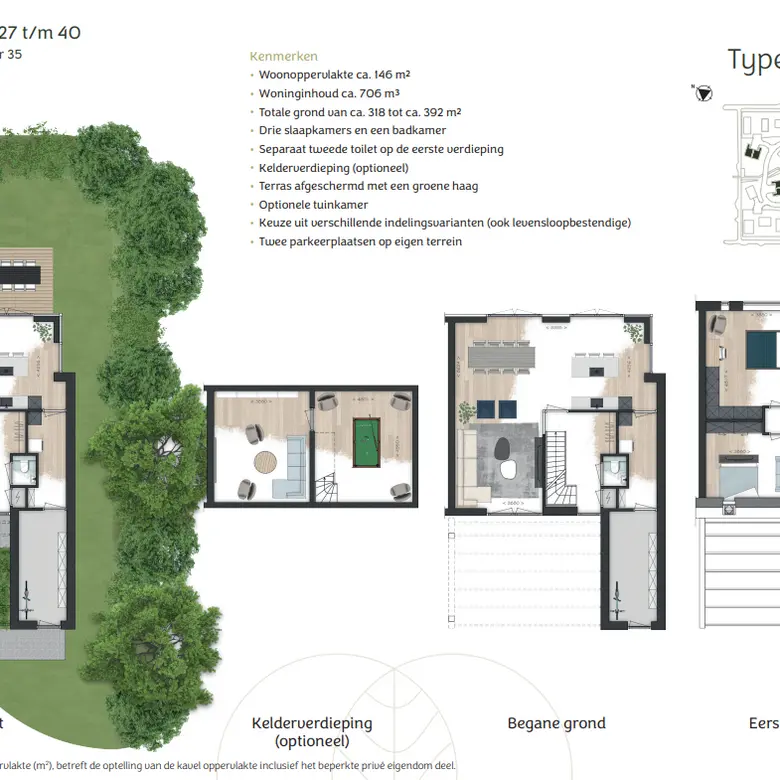 Plattegrond 1 van Bouwnummer 36