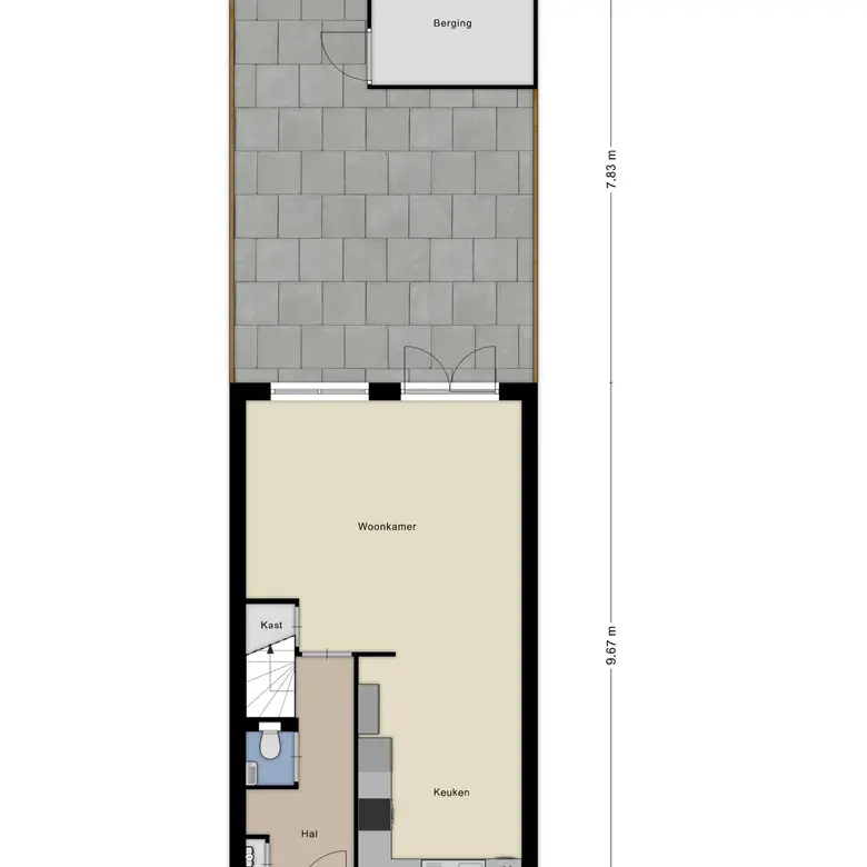 Plattegrond 2 van Theodora Havertuin 8