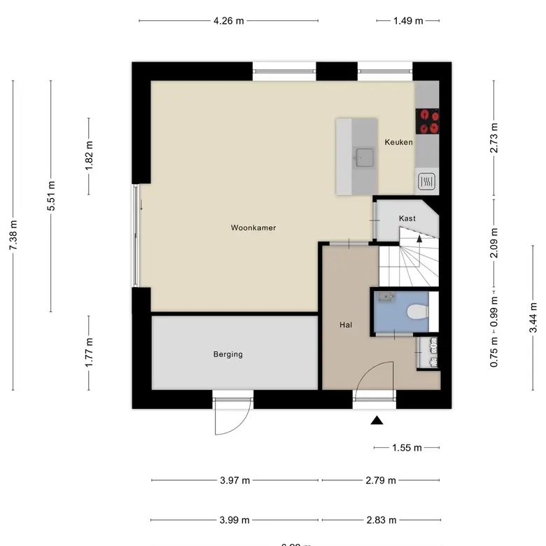 Plattegrond 2 van Spoorzicht 3