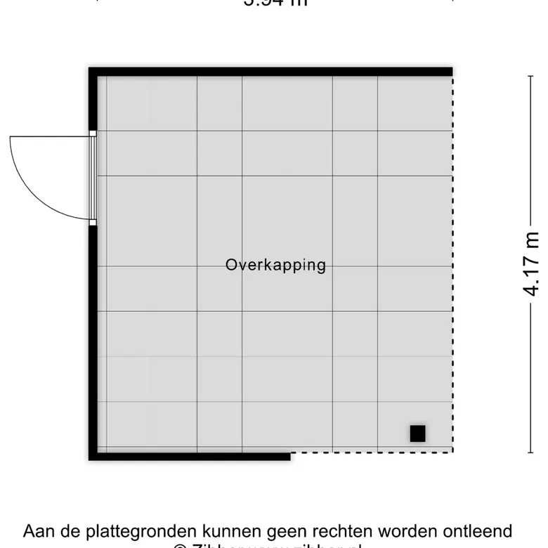 Plattegrond 8 van Rijksstraatweg 89