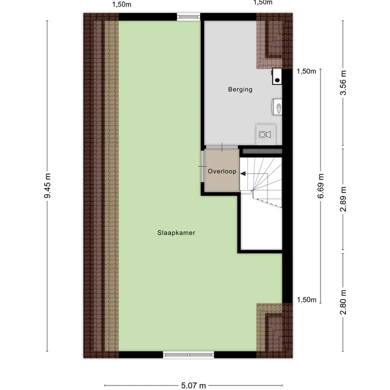 Plattegrond 4 van Grote Weide 77
