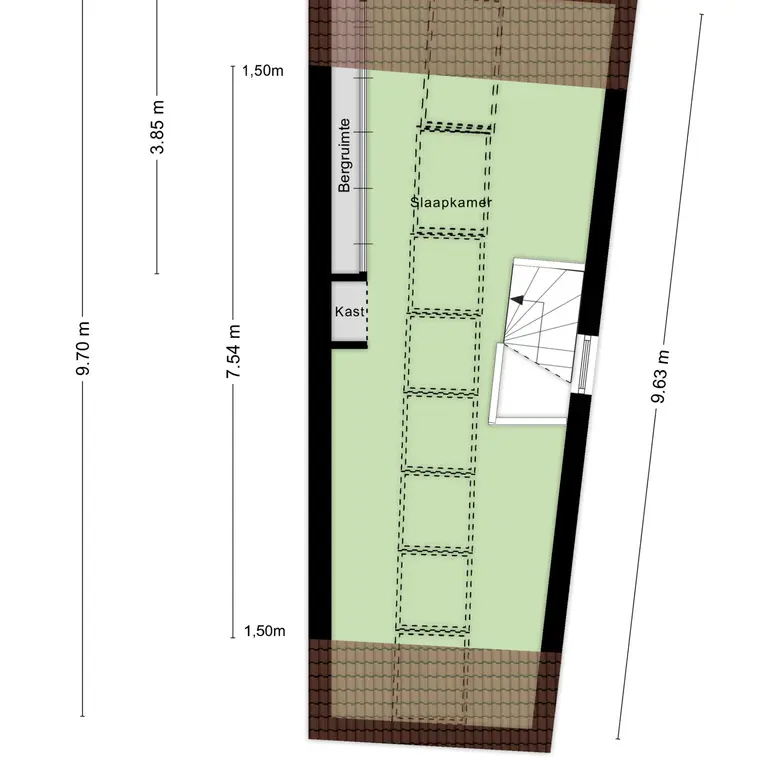 Plattegrond 5 van Catharina van Rennesplaats 22